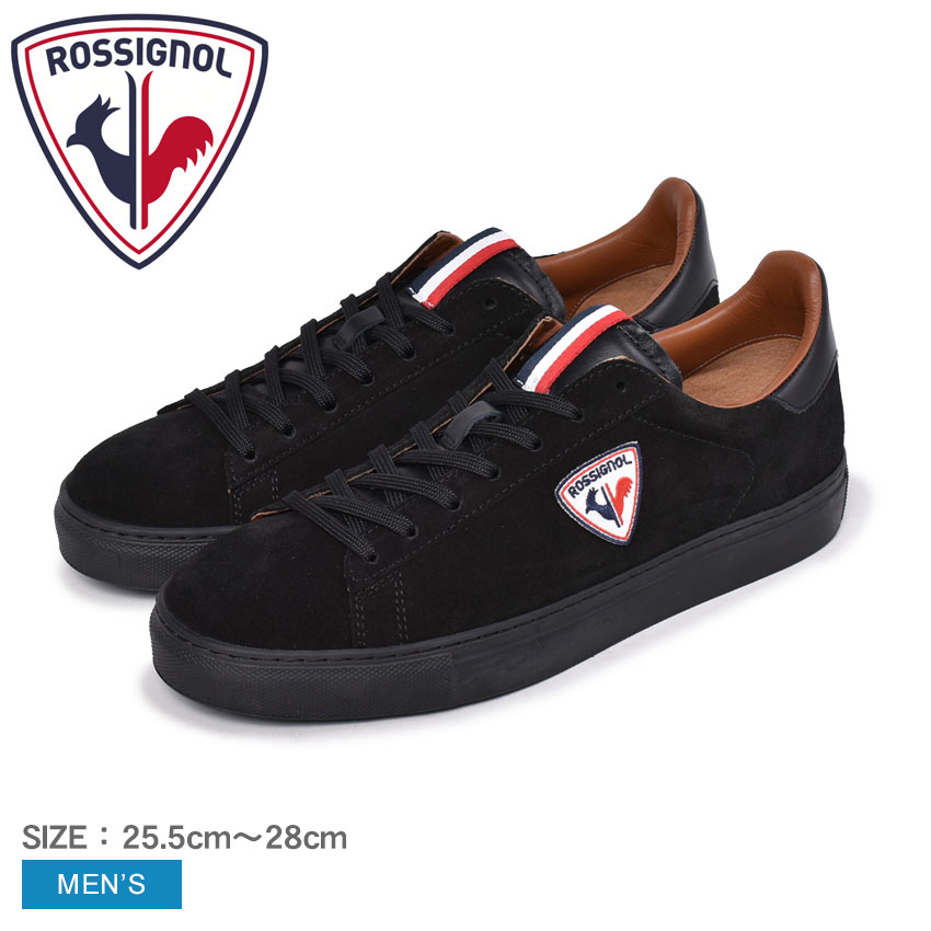 ロシニョール スニーカー メンズ アレックス ブラック 黒 ROSSIGNOL RNIM850 靴 シューズ ローカット スポーツ ブランド ウォーキング 普