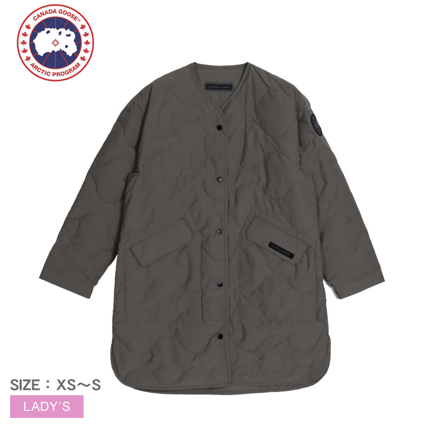 カナダグース ジャケット レディース エルジン リバーシブル ライナー コート グレー CANADA GOOSE 3599WB アウター 防寒 保温性 アウト