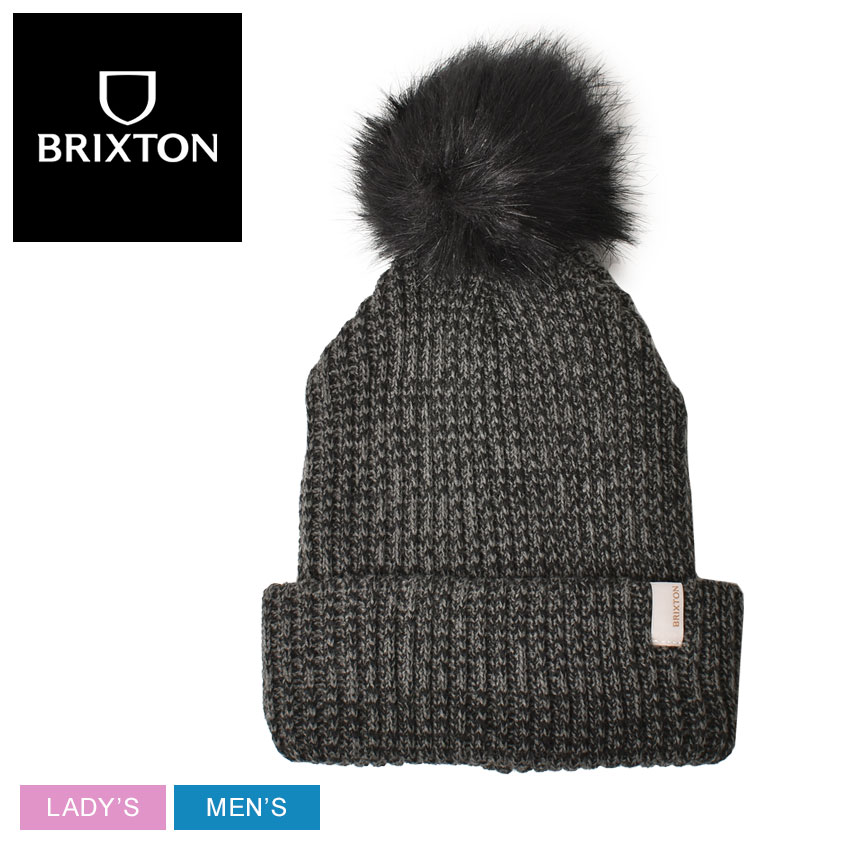 ブリクストン 帽子 レディース メンズ ALISON BEANIE ブラック 黒 BRIXTON 10807 ユニセックス キャップ ビーニー ニット帽 シンプル ブ