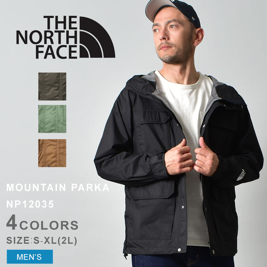 ザ ノースフェイス アウター メンズ マウンテン パーカ カーキ ベージュ ブラック 黒 THE NORTH FACE NP12035 ジャケット レインジャケッ