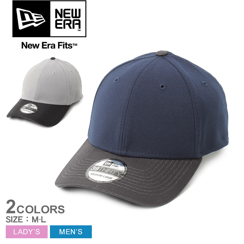 ニューエラ 帽子 レディース メンズ BALLISTIC CAP グレー ネイビー 紺 NEW ERA NE701 39THIRTY キャップ ベースボールキャップ BBキャッ