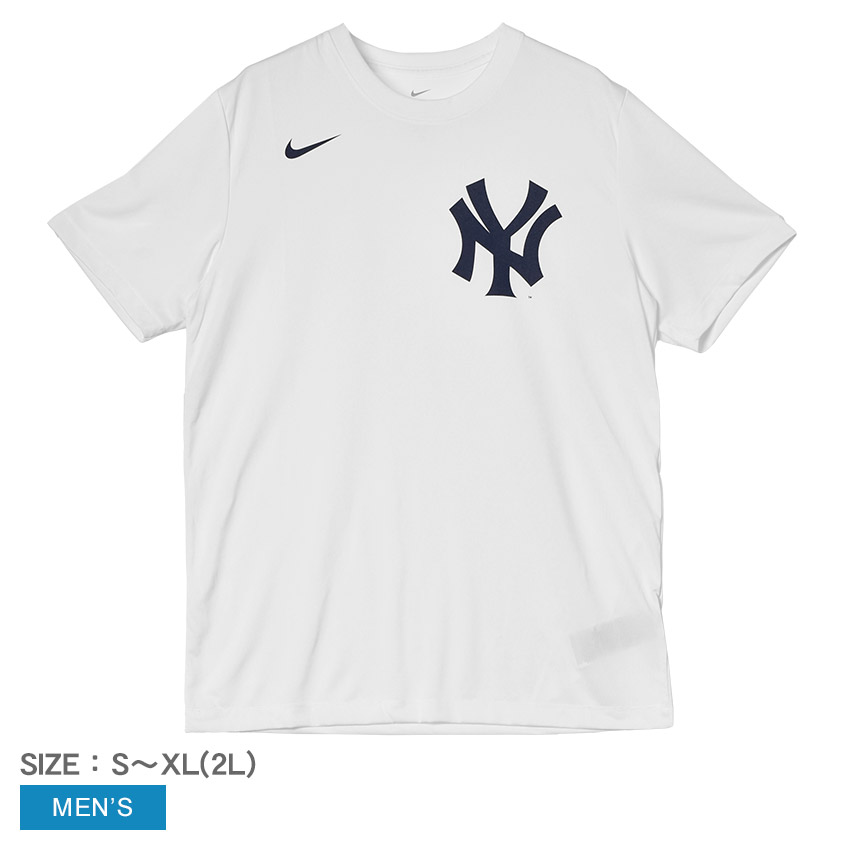 ナイキ 半袖Tシャツ メンズ New Legend Logo Short Sleeve Tee ホワイト 白 NIKE ML0123SS ウェア ウエア トップス ニューヨーク・ヤンキ